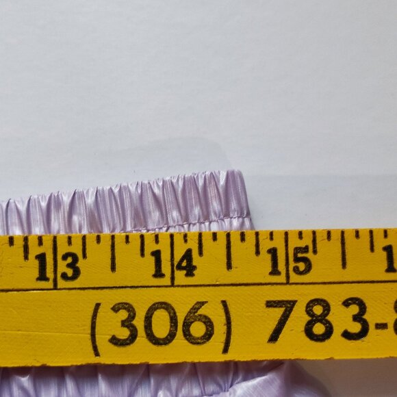 ZYIA lilac shine bomber shorts women's size L - Picture 8 of 11